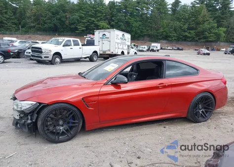 2016 BMW M4 from USA, damaged, VIN WBS3R9C51GK338254
